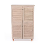 Παπουτσοθήκη-ντουλάπι REA χρώμα sonoma 77x34x123 - Image 2