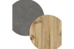 Βιβλιοθήκη "VIANA" σε χρώμα felt/γκρι 76x25x170 - Image 4