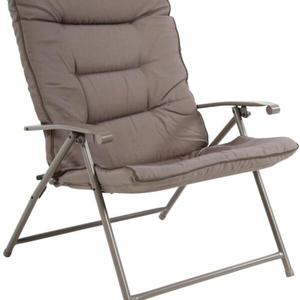 Πολυθρόνα relax "RONA" πτυσσόμενη 2 θέσεων σε χρώμα μπεζ 68x74x93