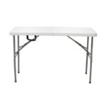 Τραπέζι catering "Pik" πτυσσόμενο-βαλίτσα λευκό 122x60x74 - Image 4