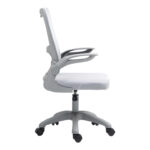 Καρέκλα γραφείου εργασίας LISE mesh γκρι 57x53x90/100 - Image 7