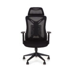 Καρέκλα γραφείου διευθυντή JAMES mesh μαύρο 65x61x117/125 - Image 2