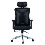 Καρέκλα γραφείου διευθυντή WING mesh μαύρο 65x61x117/125 - Image 7