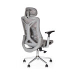 Καρέκλα γραφείου διευθυντή WING mesh ανοιχτό γκρι 65x61x117/125 - Image 4