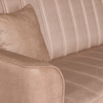 Καναπές-κρεβάτι με αποθηκευτικό χώρο τριθέσιος Anna μπεζ ύφασμα 227x85x97 - Image 5