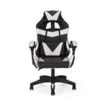 Καρέκλα γραφείου gaming William PU μαύρο-λευκό 60x59x108/118 - Image 2