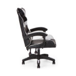 Καρέκλα γραφείου gaming William PU μαύρο-λευκό 60x59x108/118 - Image 3