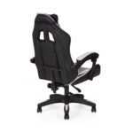 Καρέκλα γραφείου gaming William PU μαύρο-λευκό 60x59x108/118 - Image 4