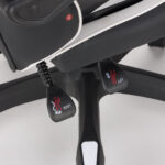 Καρέκλα γραφείου gaming William PU μαύρο-λευκό 60x59x108/118 - Image 5