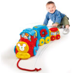 Baby Clementoni Disney Baby Βρεφικό Παιχνίδι Τρενάκι Pull Along Για 10+ Μηνών - Image 3