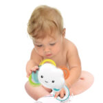 Baby Clementoni Βρεφικό Παιχνίδι Οδοντοφυΐας-Κουδουνίστρα Συννεφάκι Για 3+ Μηνών - Image 2