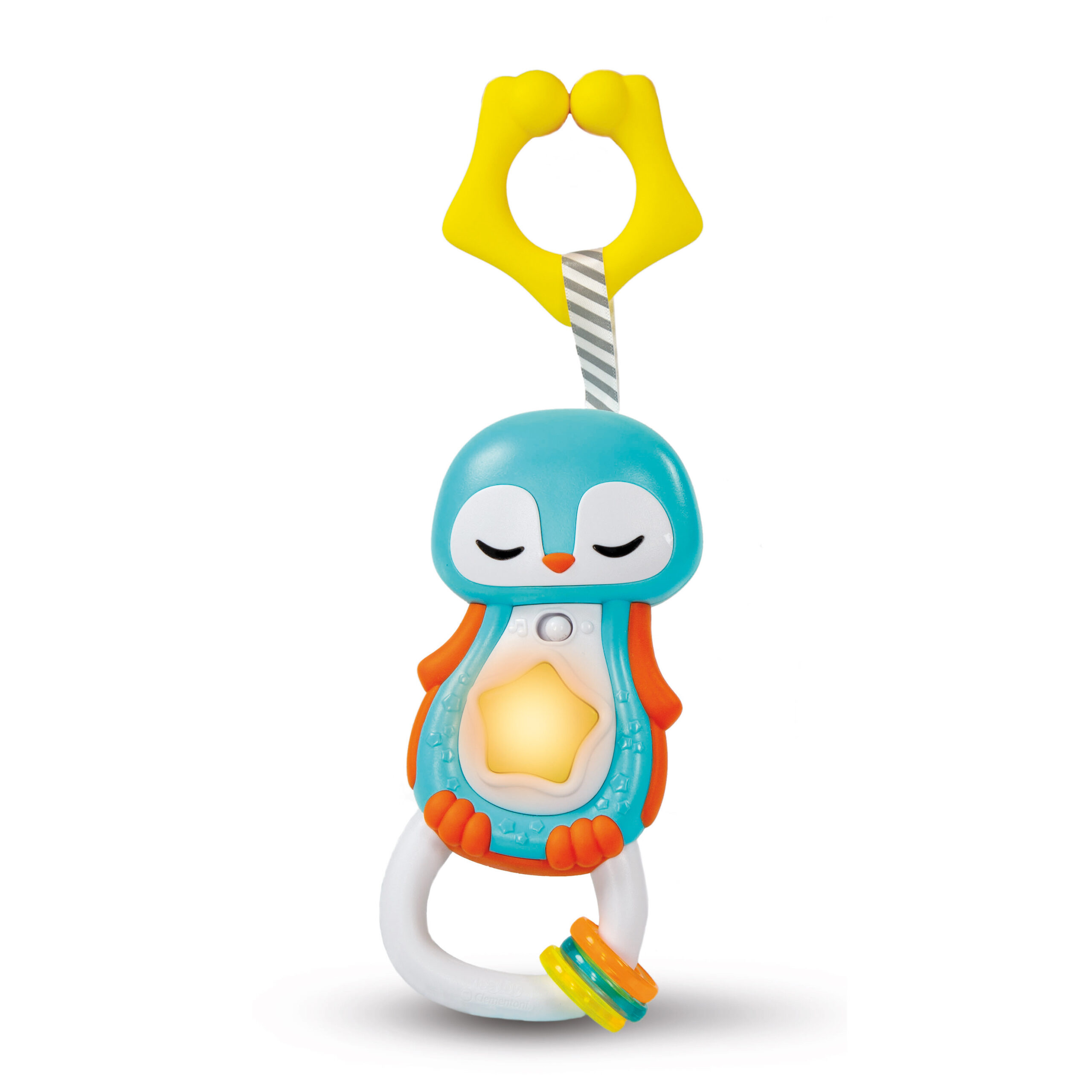 1000-17331-10-638a2c283d043c0dd38fa569-scaled Baby Clementoni Βρεφική Ηλεκτρονική Κουδουνίστρα Πιγκουίνος Για 3+ Μηνών - Image 1