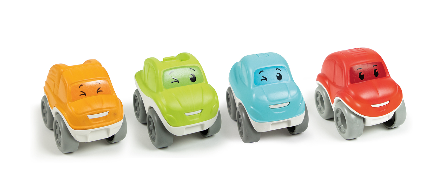 1000-17429-10-638a2e793d043c0dd38fa595 Baby Clementoni Play For Future Βρεφικό Παιχνίδι Αυτοκινητάκια Run And Roll Για 10+ Μηνών - Image 1