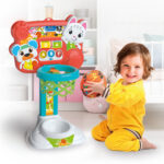 Baby Clementoni Βρεφικό Εκπαιδευτικό Παιχνίδι Μπασκετάκιας Με Μπάλα Για 18+ Μηνών - Image 2