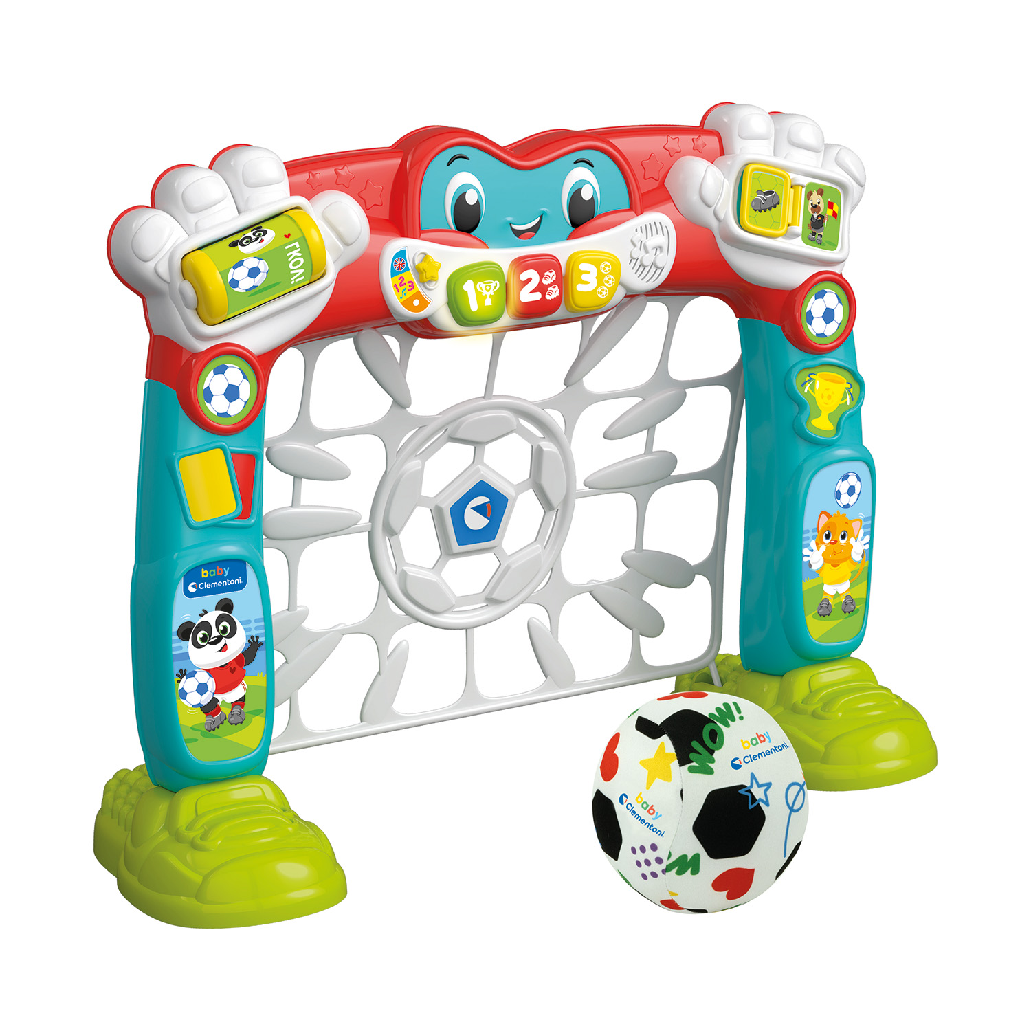 1000-63442-10-696a24bb941cf1053a40928e_1768591875 Baby Clementoni Βρεφικό Εκπαιδευτικό Γκολάκιας Για 18+ Μηνών - Image 1