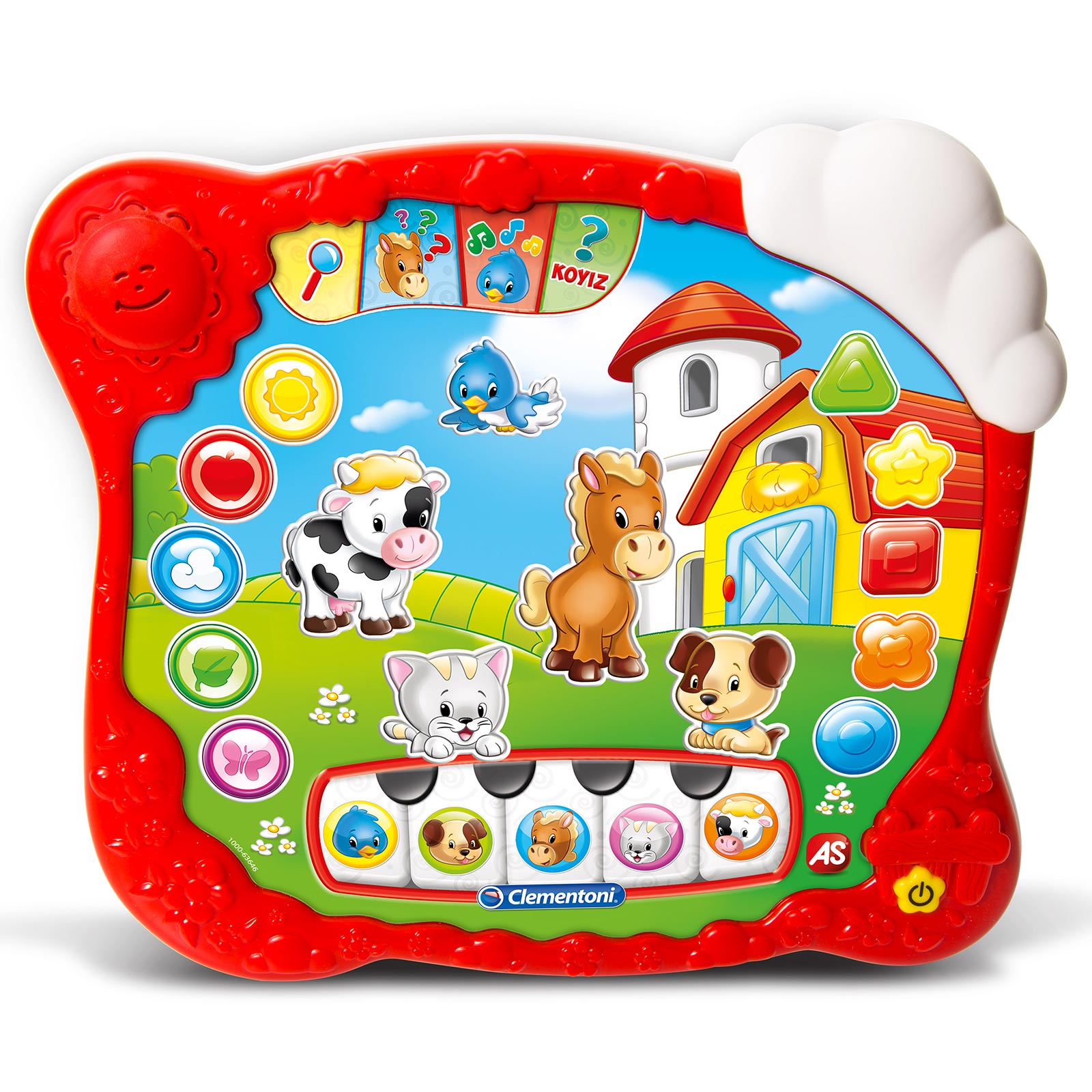 1000-63646-10-638a73913d043c0dd38fa6d2 Baby Clementoni Βρεφικό Εκπαιδευτικό Το Πρώτο Μου Tablet Για 24+ Μηνών - Image 1