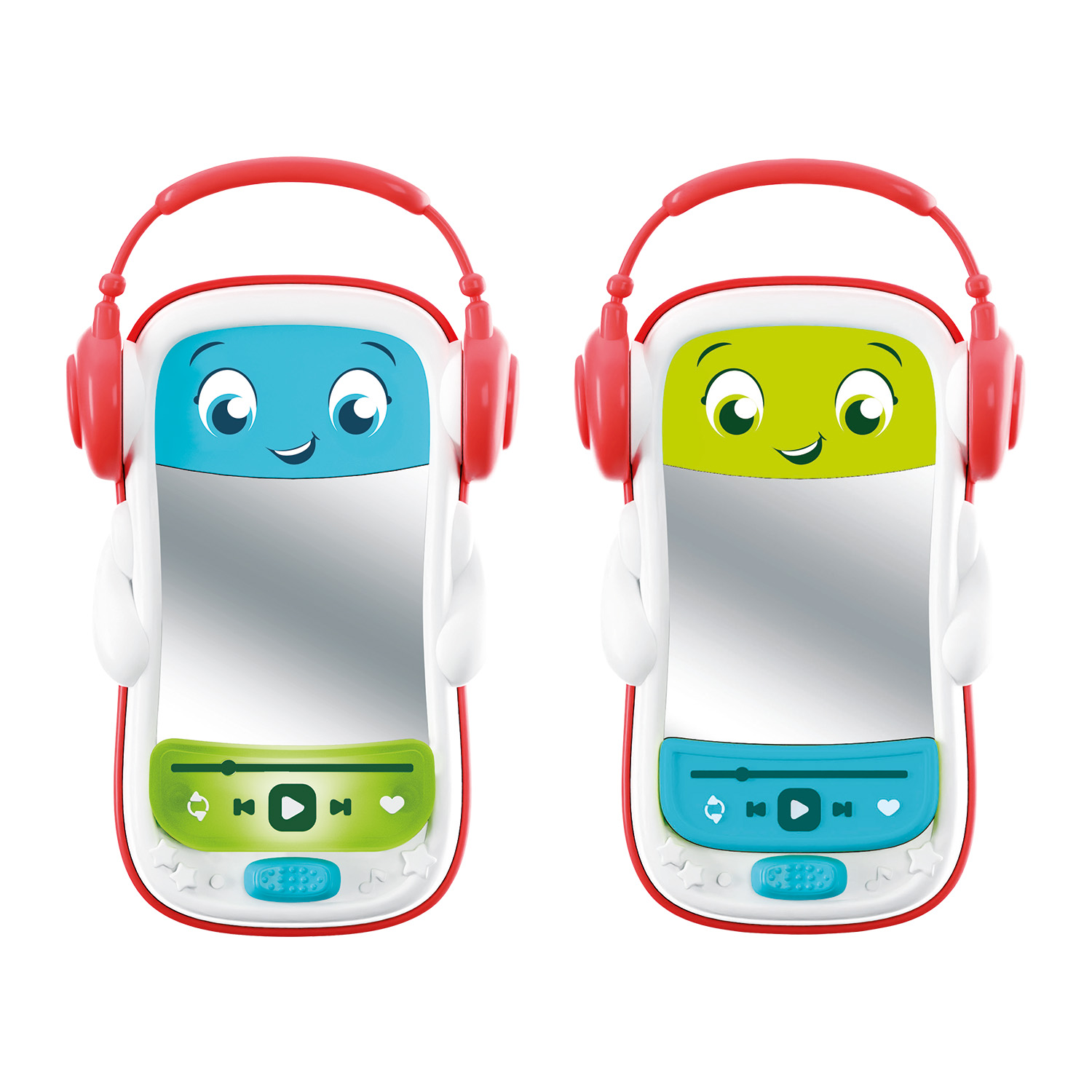 10006342600101-67f39be8622b625e00a62495_1744028241 Baby Clementoni Βρεφικό Εκπαιδευτικό Παιχνίδι Ραδιοφωνάκι - Μιλάει Ελληνικά - Για 10-36 Μηνών - Image 1