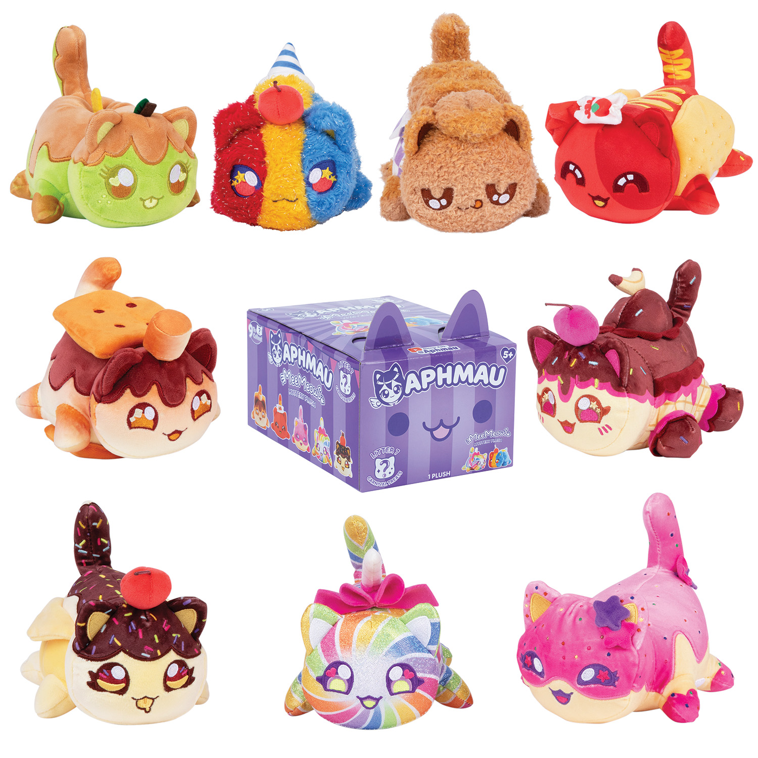 1013-60270-68b854d838041eac46715540_1756911668 Aphmau Carnival Treats Λούτρινη Συλλεκτική Φιγούρα Μονή 15cm Για 5+ Χρονών - Image 1