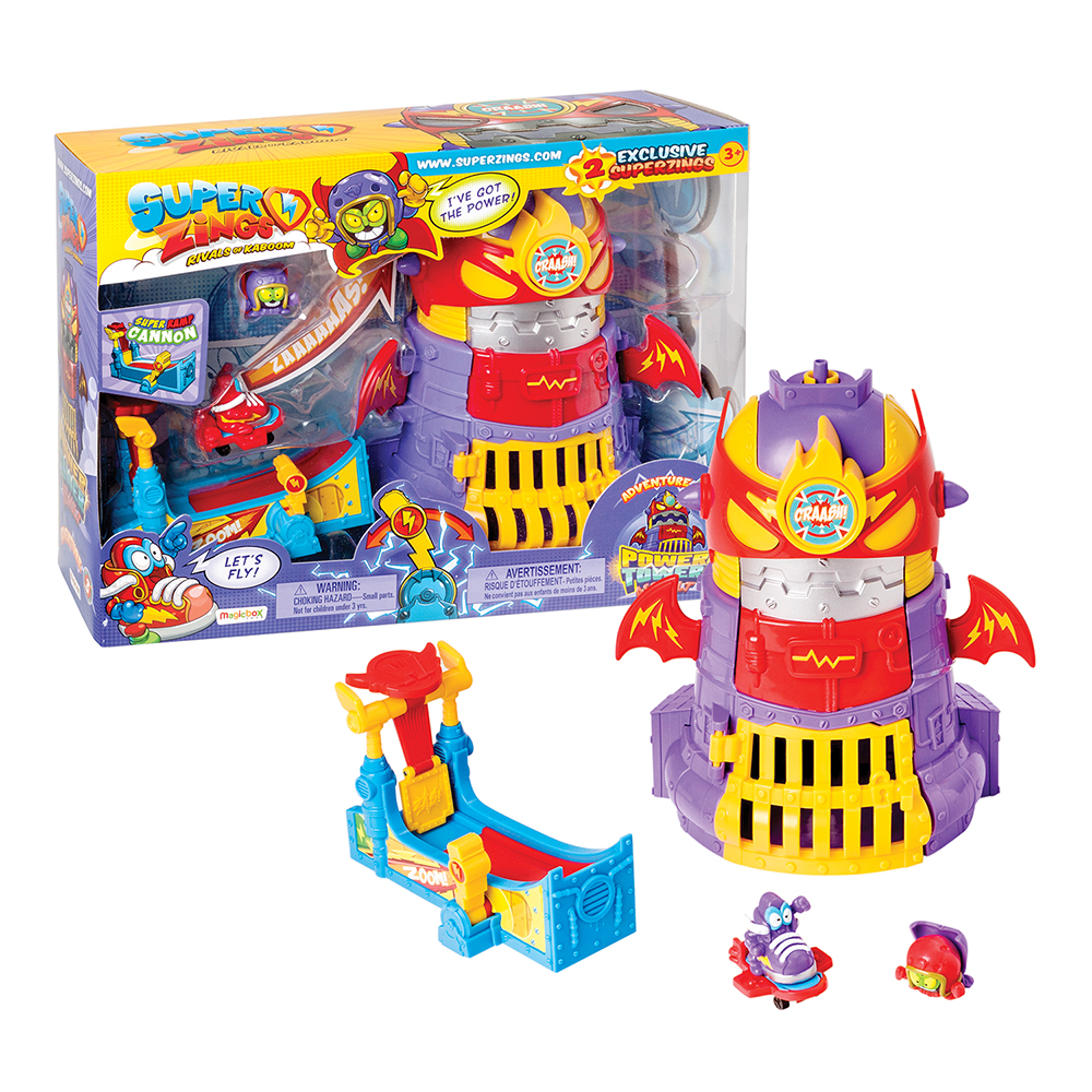 1013-61116-63c84c511f347f358cc072bc Superzings Μικροπλάσματα Περιπέτεια 3: Power Tower Assault Για 3+ Χρονών - Image 1