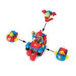 Superthings Μικροπλάσματα Σετ Οχήματα Με 4 Φιγούρες Ballon Boxer Για 3+ Χρονών - Image 2