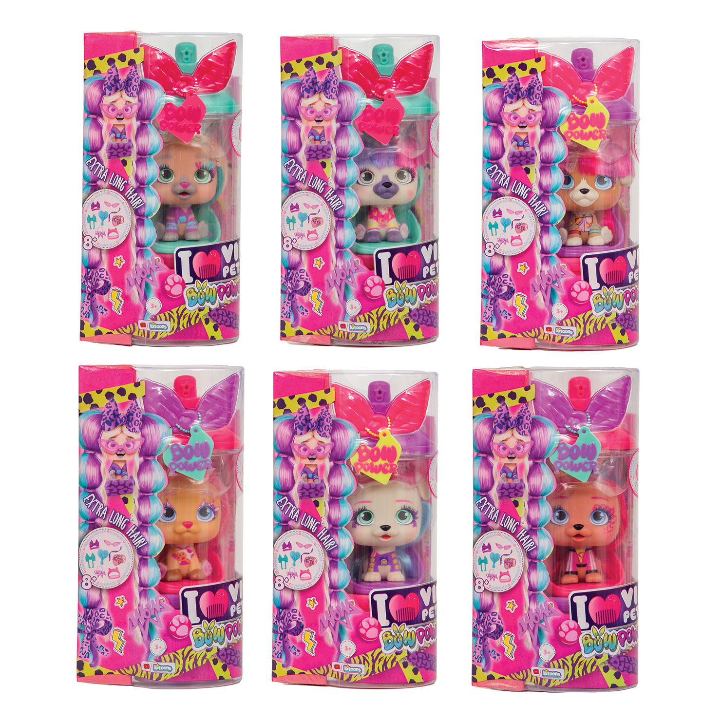 101371496-65b90690953b14ec0bf60db4 VIP Pets Σειρά 3 Bow Power Συλλεκτική Κούκλα με Απίστευτα Μακριά Μαλλιά - Image 1