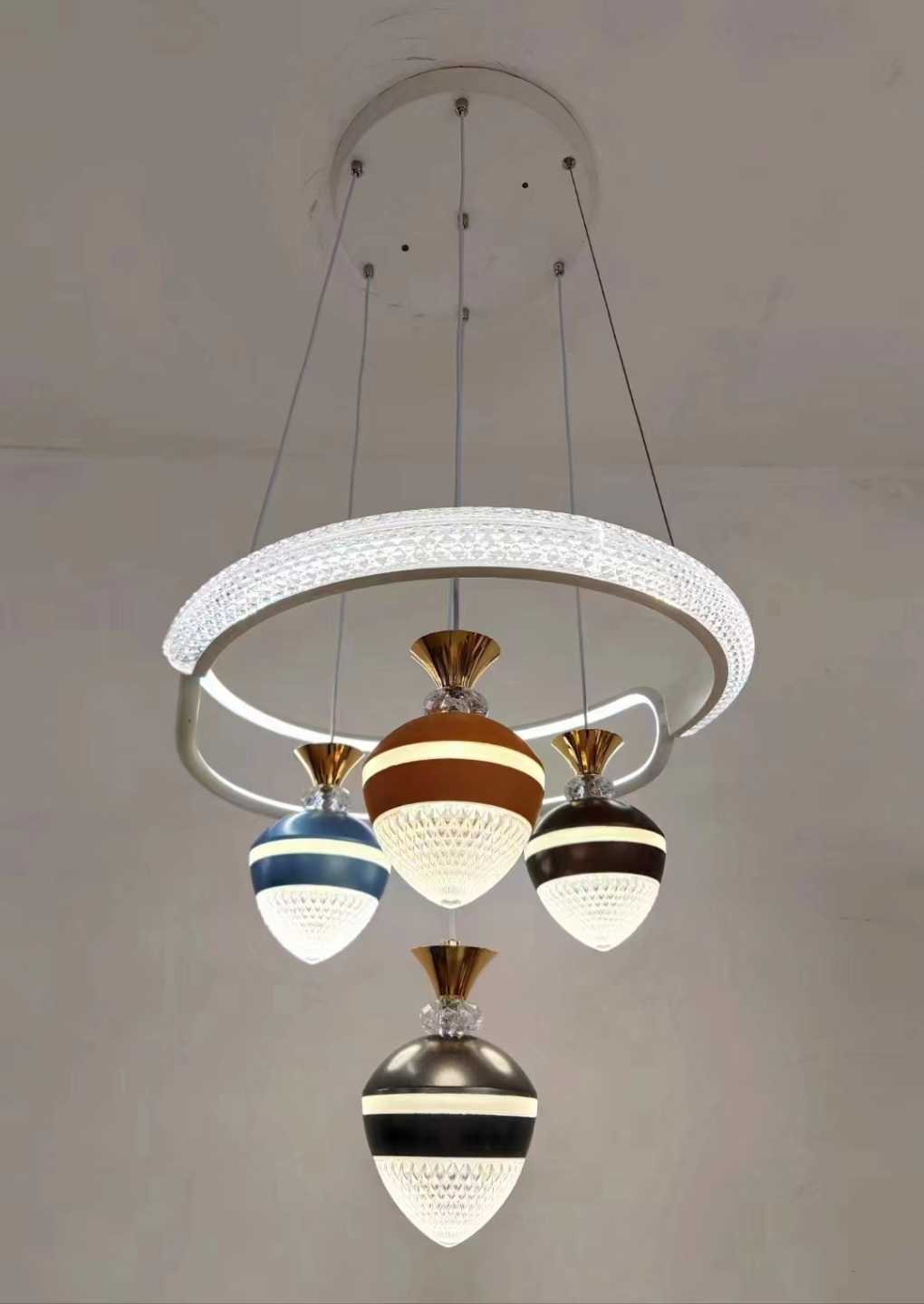 101e1c56b7135c4456c7cd0baf5fc2b3 Φωτιστικό οροφής τραπεζαρίας LED - 2200 - 431057 - Image 1