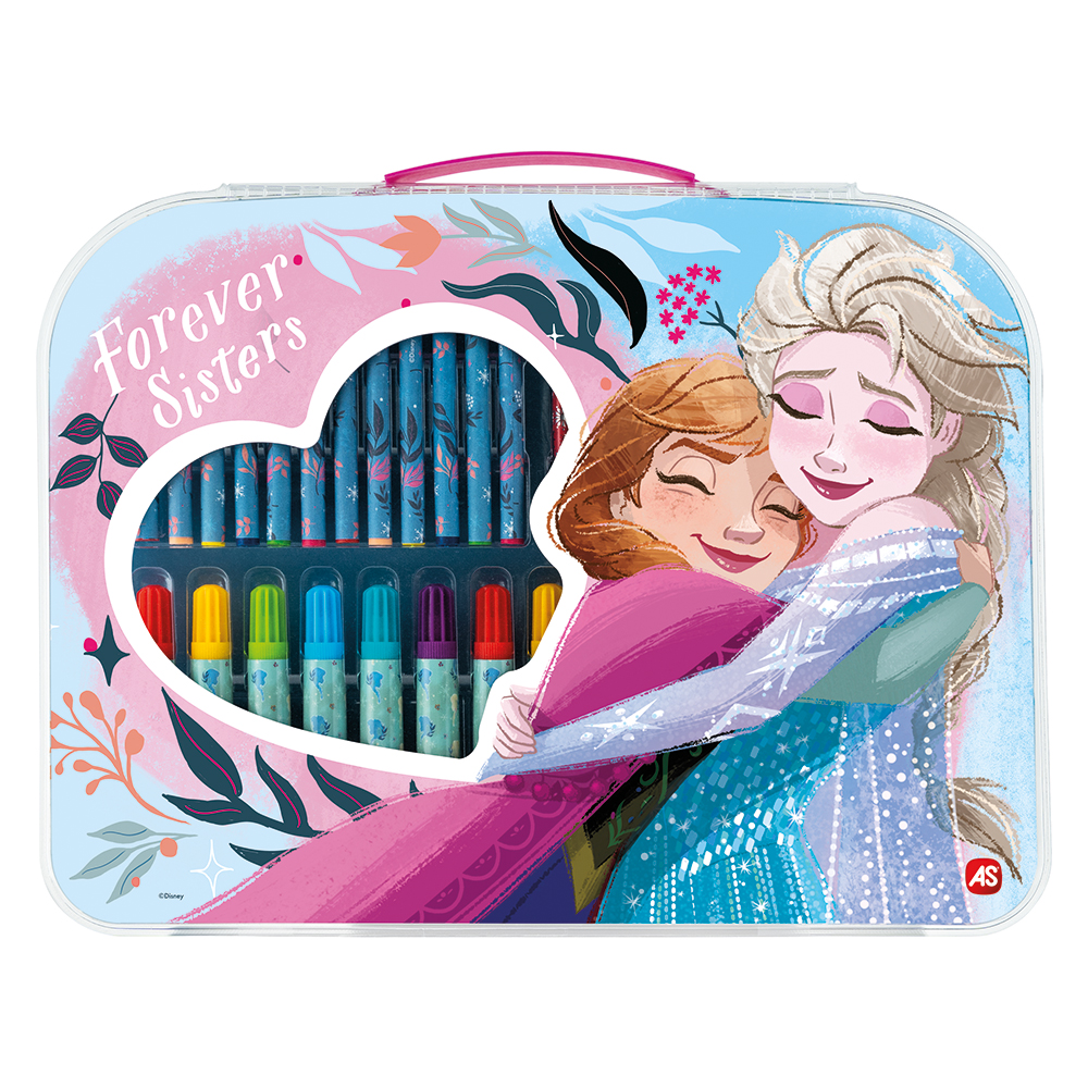 1023-66223-638cfb503d043c0dd38fac67 AS Art Case Σετ Ζωγραφικής Disney Frozen Για 3+ Χρονών - Image 1
