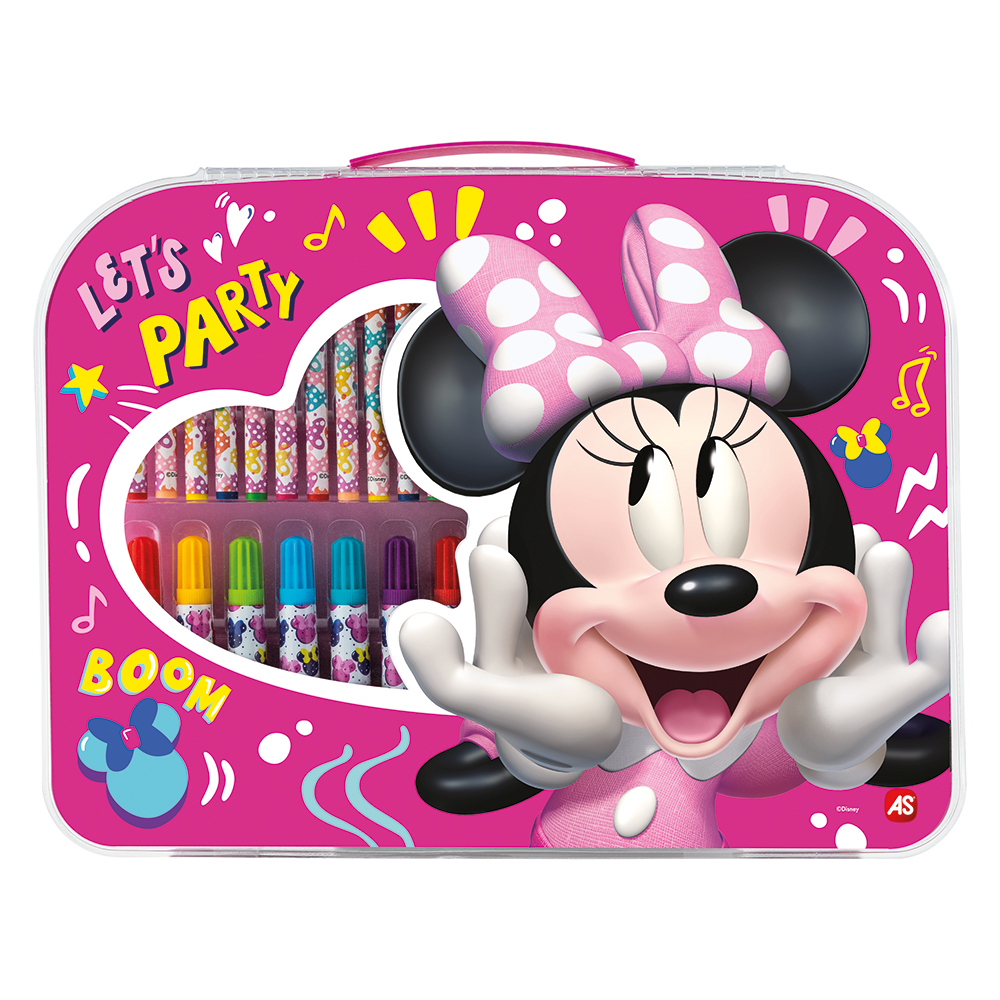 1023-66224-638cfd713d043c0dd38fac6b AS Art Case Σετ Ζωγραφικής Disney Minnie Για 3+ Χρονών - Image 1
