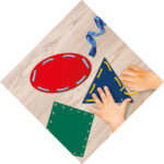 Montessori Εκπαιδευτικό Παιχνίδι Τα Σχήματα Για 3-6 Χρονών - Image 2