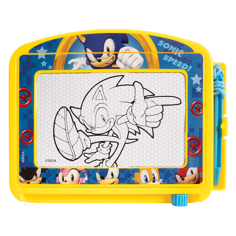 10281306810-65c0ad0677066046baba0121 AS Πίνακας Γράψε - Σβήσε Travel Sonic The Hedgehog Για 3+ Χρονών - Image 1