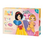 HappiHobbi Πριγκίπισσες Dress Up 34 Εκπαιδευτικοί Χάρτινοι Μαγνήτες Για 3+ Χρονών - Image 3