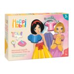 HappiHobbi Πριγκίπισσες Dress Up 34 Εκπαιδευτικοί Χάρτινοι Μαγνήτες Για 3+ Χρονών - Image 4