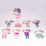 AS Magnet Box Fantasy Dreams Dress-Up 46 Εκπαιδευτικοί Ξύλινοι Μαγνήτες Για 3+ Χρονών - Image 2