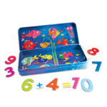HappiHobbi Magnet Tin Γράμματα & Αριθμοί Εκπαιδευτικοί Χάρτινοι Μαγνήτες Για 3+ Χρονών - Image 4