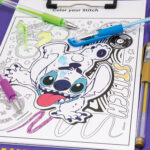 HappiHobbi Art Journal Fluo Στυλό Disney Stitch Για 9+ Χρονών - Image 2