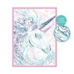 HappiHobbi Paint & Frame Paint by Numbers Fairytale Unicorn Για Ηλικίες 8+ Χρονών - Image 4