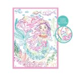 HappiHobbi Paint & Frame Paint by Numbers Mythical Mermaid Για Ηλικίες 8+ Χρονών - Image 4