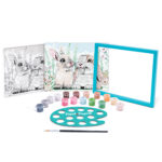 Paint & Frame | Paint by Numbers - Cute Bunnies | Για Ηλικίες 9+ Χρονών - Image 2