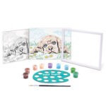 Paint & Frame | Paint by Numbers - Loving Puppy | Για Ηλικίες 9+ Χρονών - Image 2