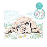 Paint & Frame | Paint by Numbers - Loving Puppy | Για Ηλικίες 9+ Χρονών - Image 3