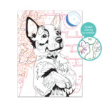 Paint & Frame | Paint by Numbers - Playful Husky | Για Ηλικίες 9+ Χρονών - Image 3