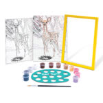 Paint & Frame | Paint by Numbers - Snow Deer | Για Ηλικίες 9+ Χρονών - Image 2