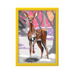 Paint & Frame | Paint by Numbers - Snow Deer | Για Ηλικίες 9+ Χρονών - Image 4