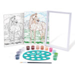 Paint & Frame | Paint by Numbers - Wild Horse | Για Ηλικίες 9+ Χρονών - Image 2
