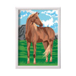 Paint & Frame | Paint by Numbers - Wild Horse | Για Ηλικίες 9+ Χρονών - Image 4