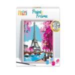 HappiHobbi Paint & Frame | Paint by Numbers - Spring Paris | Για Ηλικίες 12+ Χρονών
