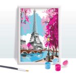 HappiHobbi Paint & Frame | Paint by Numbers - Spring Paris | Για Ηλικίες 12+ Χρονών - Image 2