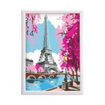 HappiHobbi Paint & Frame | Paint by Numbers - Spring Paris | Για Ηλικίες 12+ Χρονών - Image 3