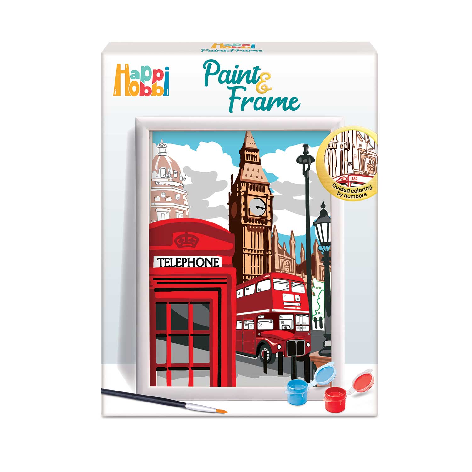 103841023-67d9609c622b625e00a61fd8_1742300111 HappiHobbi Paint & Frame | Paint by Numbers - Majestic London | Για Ηλικίες 12+ Χρονών - Image 1