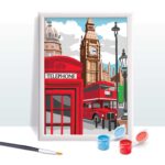 HappiHobbi Paint & Frame | Paint by Numbers - Majestic London | Για Ηλικίες 12+ Χρονών - Image 2